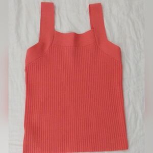 Ann Taylor Salmon colored sweater tank